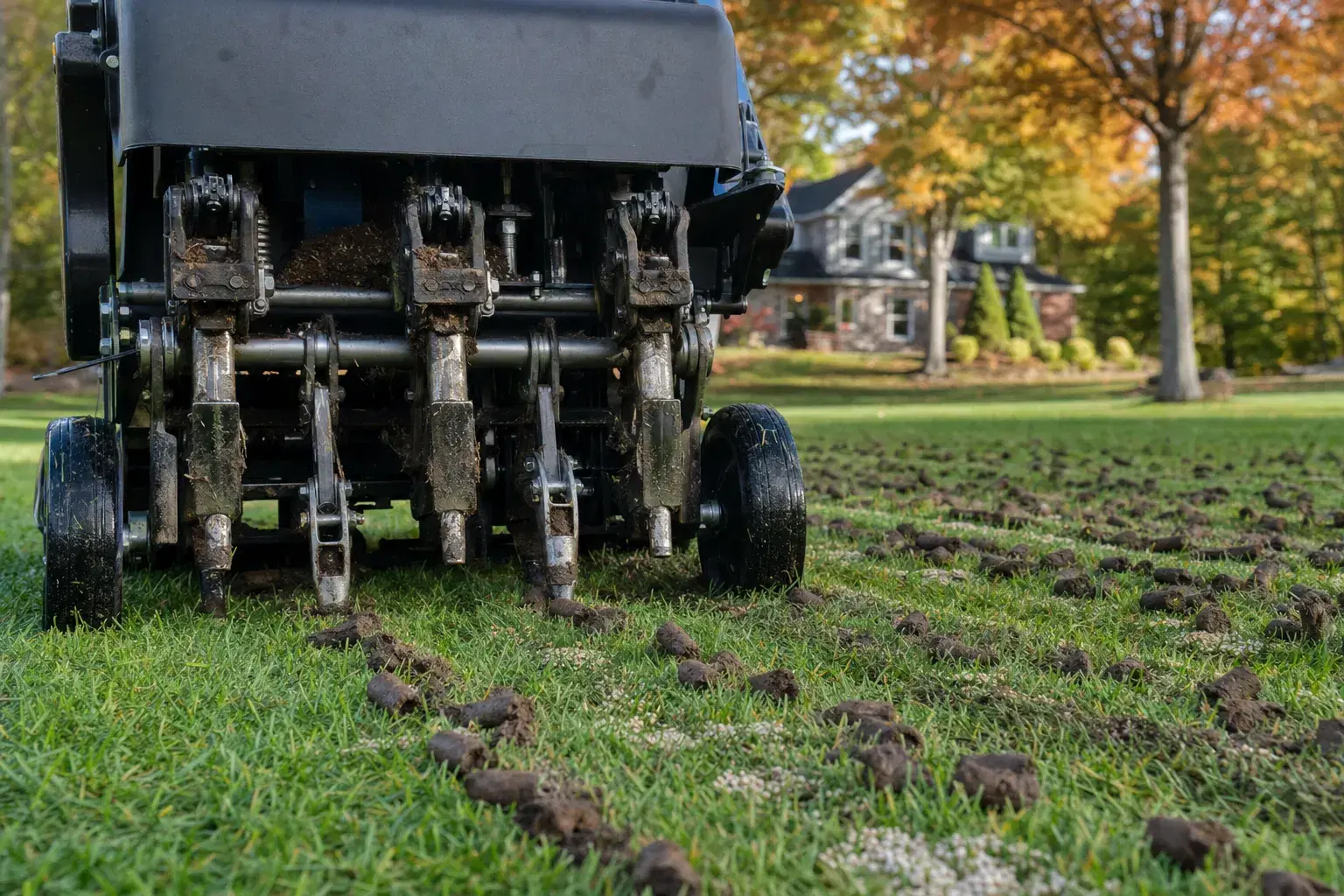 Lawn Aeration & Overseeding: Why Fall Is the Best Time in Pennsylvania